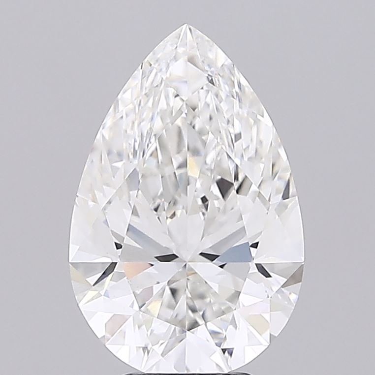 5.1ct Pear F VVS2 Lab-Grown Diamond