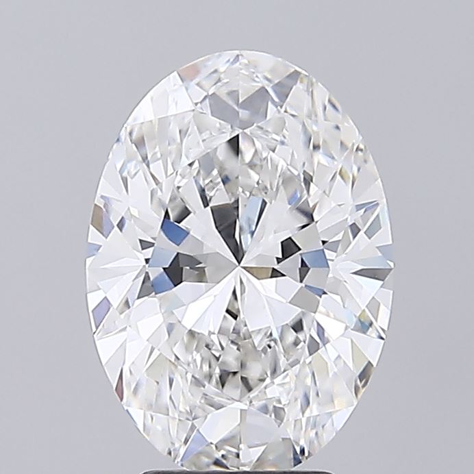 4.06ct Oval F VVS2 Lab-Grown Diamond