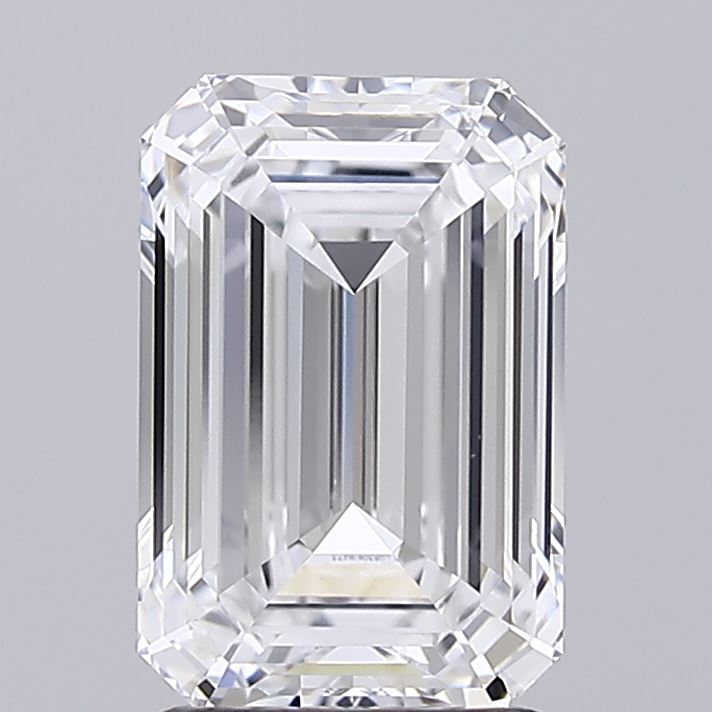 2.2ct Emerald D VVS2 Lab-Grown Diamond