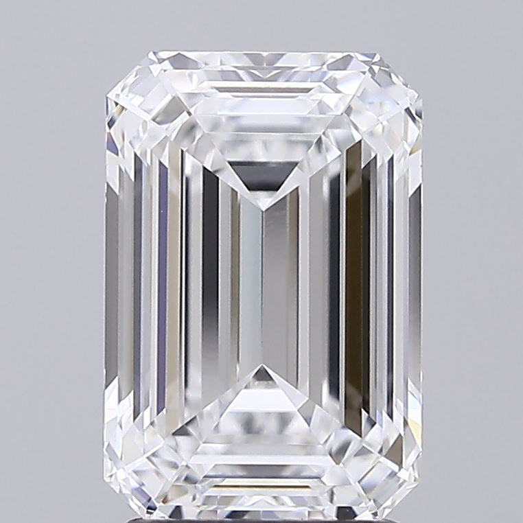 2.46ct Emerald D VVS1 Lab-Grown Diamond
