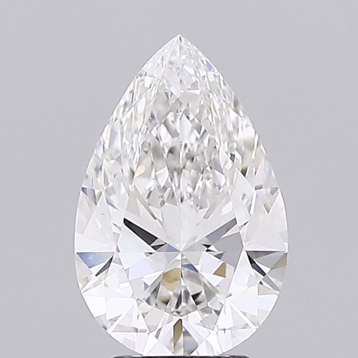 3.09ct Pear F VVS2 Lab-Grown Diamond