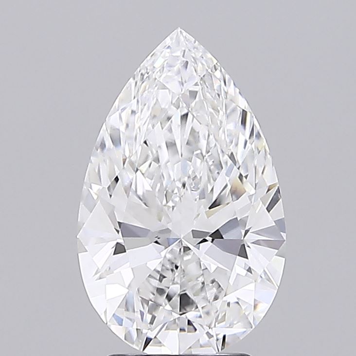 3.05ct Pear E VVS2 Lab-Grown Diamond