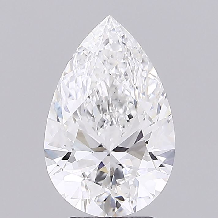 3.02ct Pear E VVS2 Lab-Grown Diamond