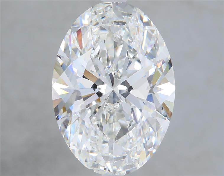 5.08ct Oval F VVS2 Lab-Grown Diamond