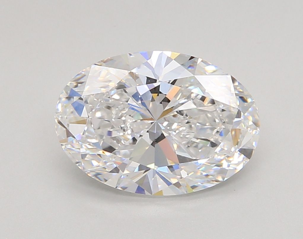 3.04ct Oval D VVS2 Lab-Grown Diamond