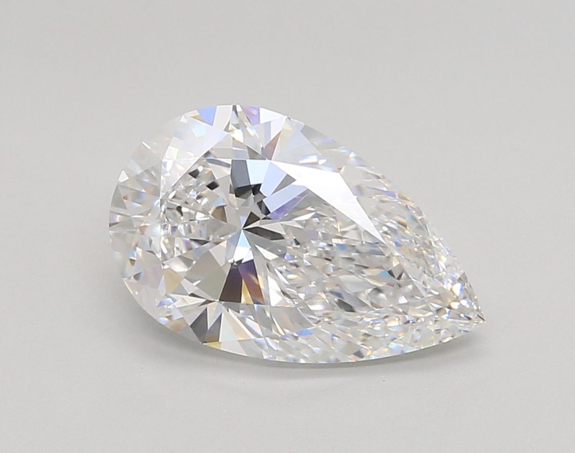3.02ct Pear E VVS2 Lab-Grown Diamond