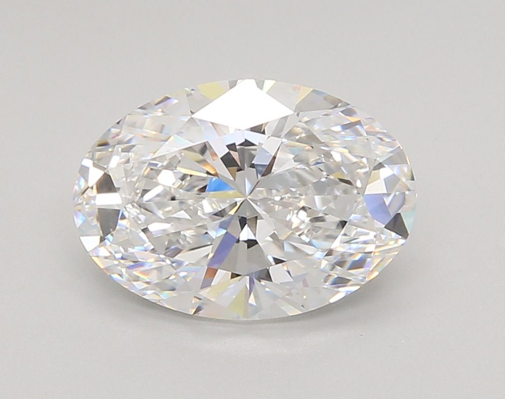 3.07ct Oval D VVS2 Lab-Grown Diamond
