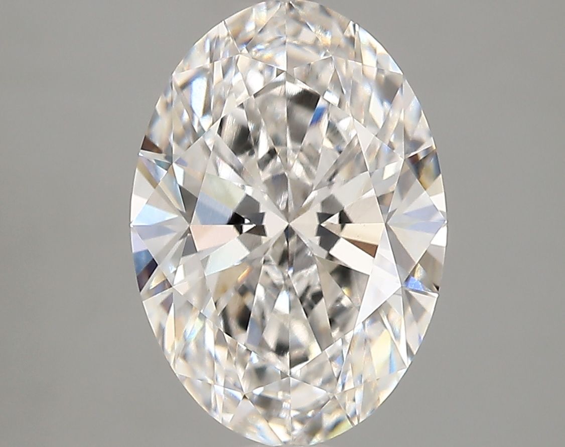 4.01ct Oval F VVS2 Lab-Grown Diamond