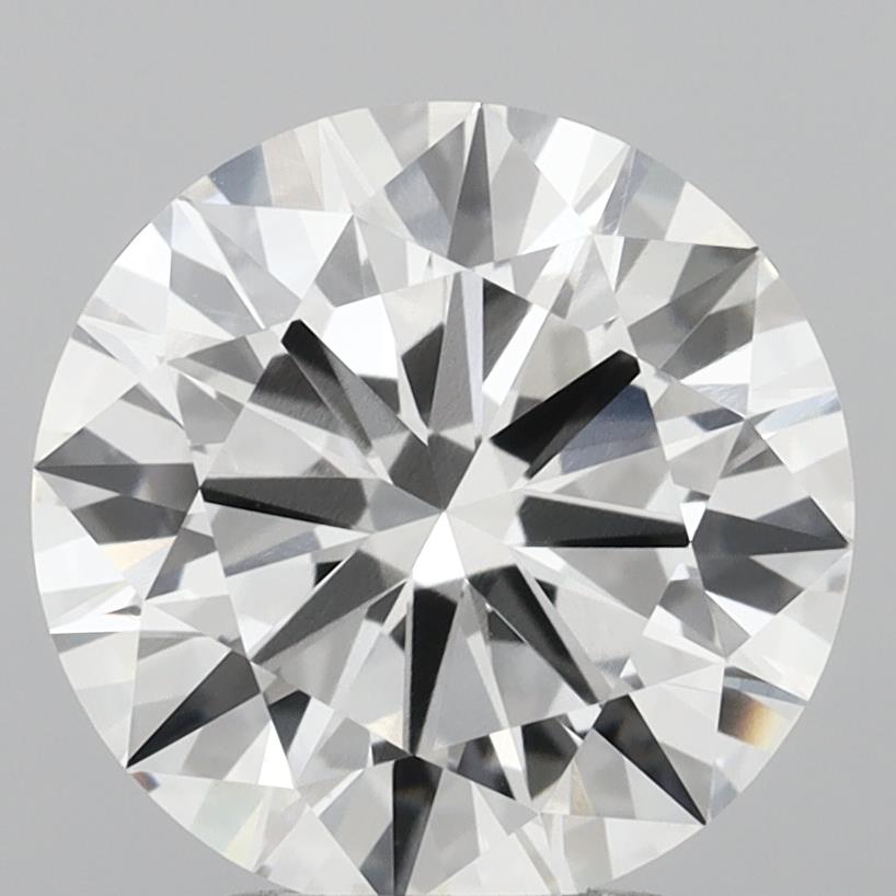 3.07ct Round E VVS2 Lab-Grown Diamond