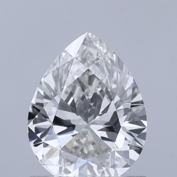 1ct Pear F VVS2 Lab-Grown Diamond