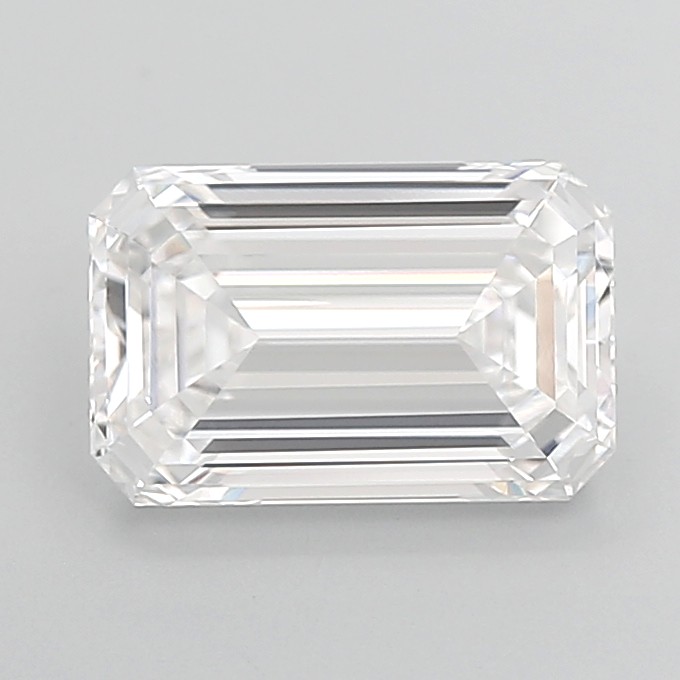 3.02ct Emerald E VVS2 Lab-Grown Diamond