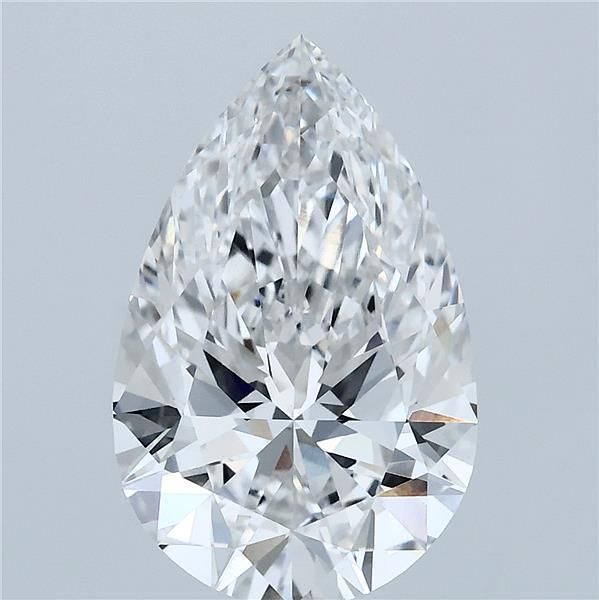 4.01ct Pear F VVS2 Lab-Grown Diamond