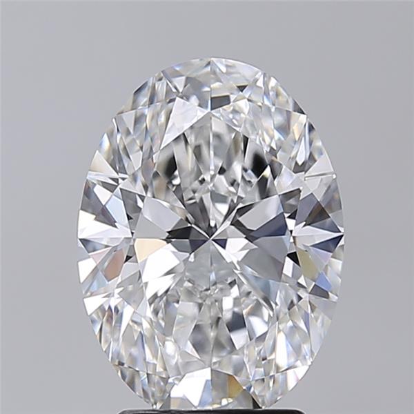 3.02ct Oval D VVS2 Lab-Grown Diamond