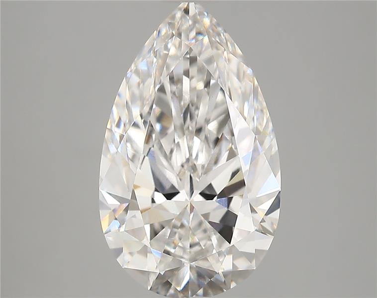 4.74ct Pear F VVS2 Lab-Grown Diamond