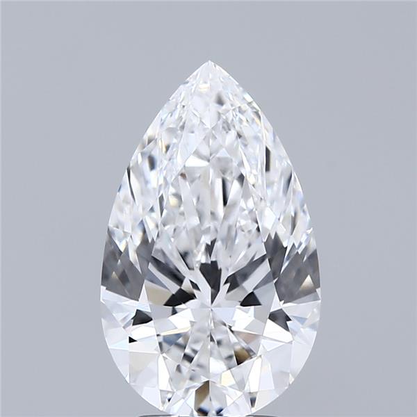 3.07ct Pear D VVS2 Lab-Grown Diamond