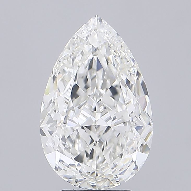 5.04ct Pear F VVS2 Lab-Grown Diamond