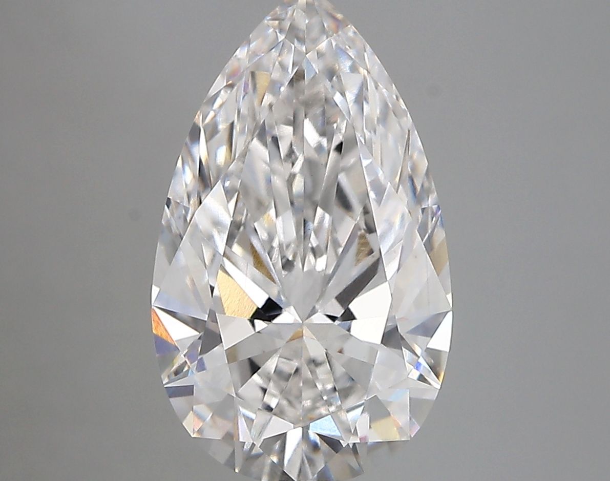 3.45ct Pear F VVS2 Lab-Grown Diamond