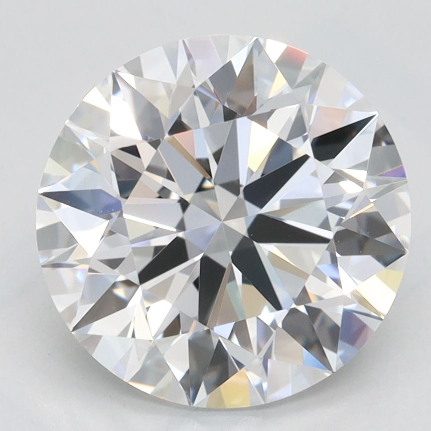 2.76ct Round F VS2 Lab-Grown Diamond