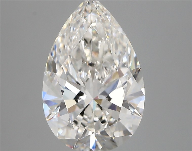3.58ct Pear F VVS2 Lab-Grown Diamond
