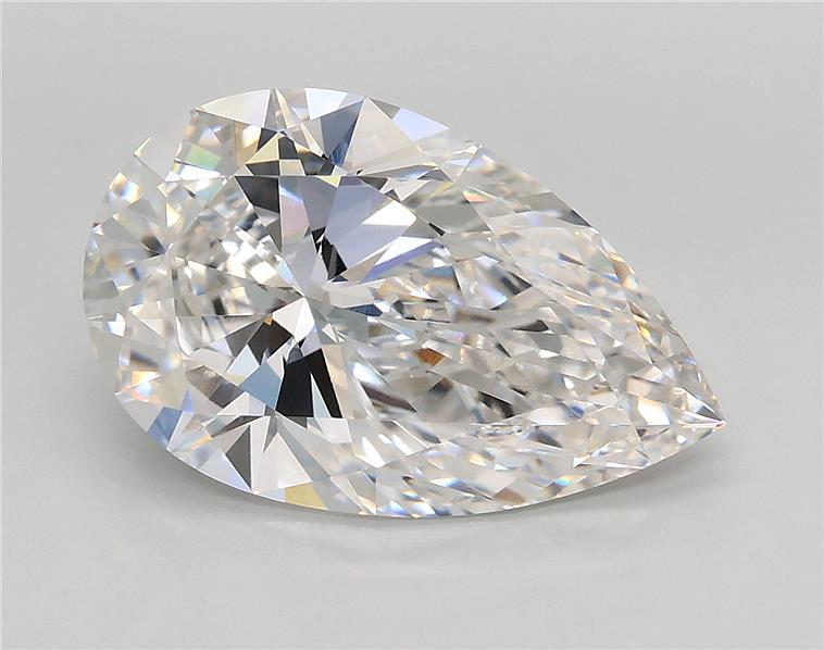 4.16ct Pear F VVS1 Lab-Grown Diamond