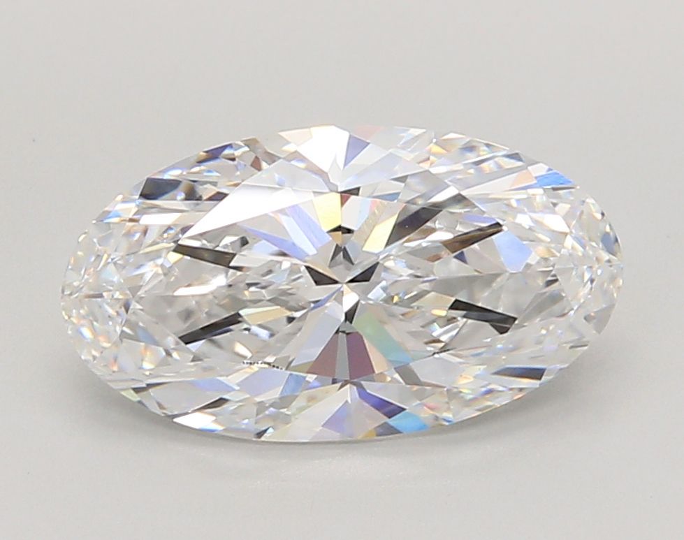 3.05ct Oval E VVS2 Lab-Grown Diamond
