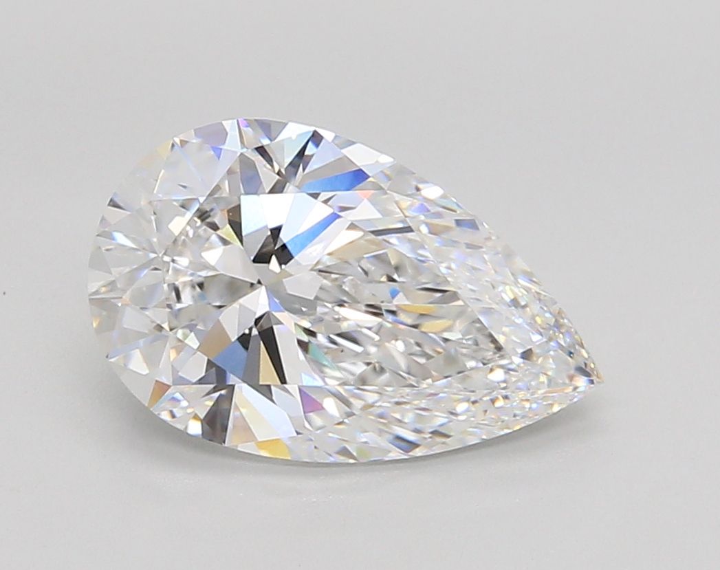 3.05ct Pear E VVS1 Lab-Grown Diamond