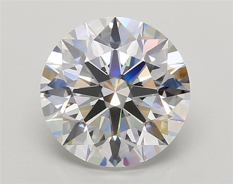 3.05ct Round E VVS2 Lab-Grown Diamond