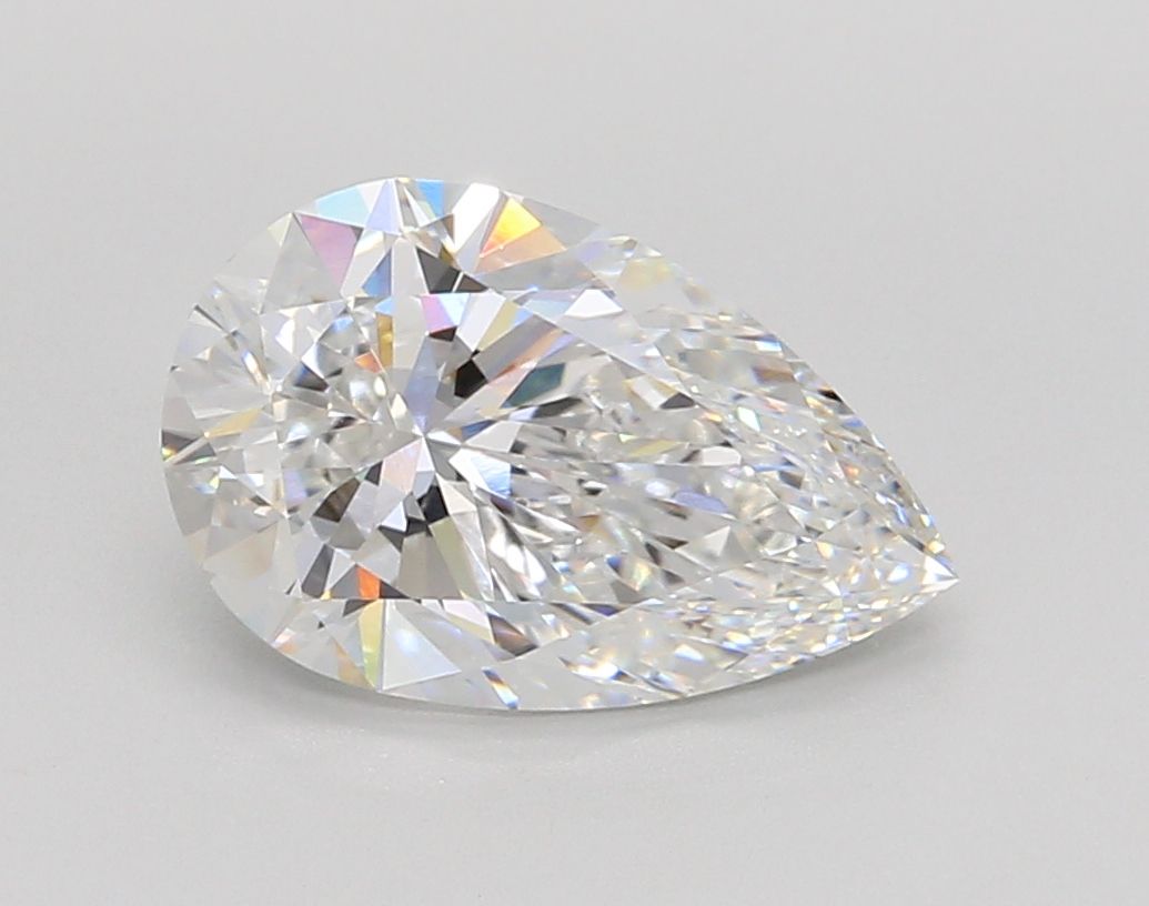 2.76ct Pear E VVS2 Lab-Grown Diamond