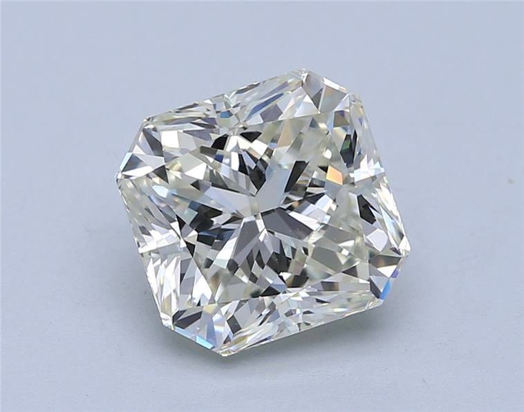 4.23ct Square Radiant J VVS1 Natural Diamond