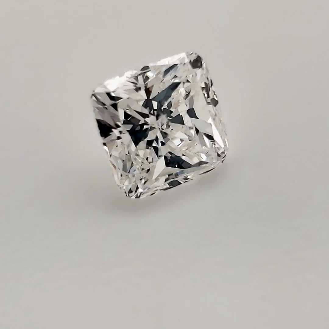 2.03ct Cushion Modified F SI1 Natural Diamond