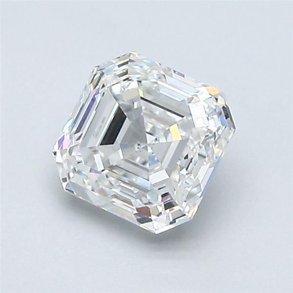 1.01ct Asscher E SI1 Natural Diamond