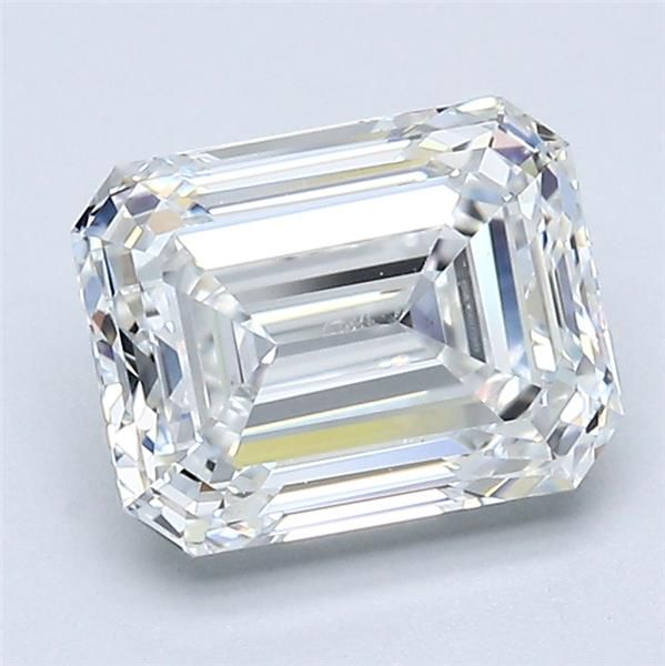 2.01ct Emerald G VS1 Natural Diamond