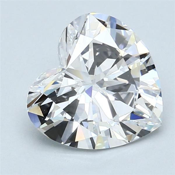 2.2ct Heart D IF Natural Diamond