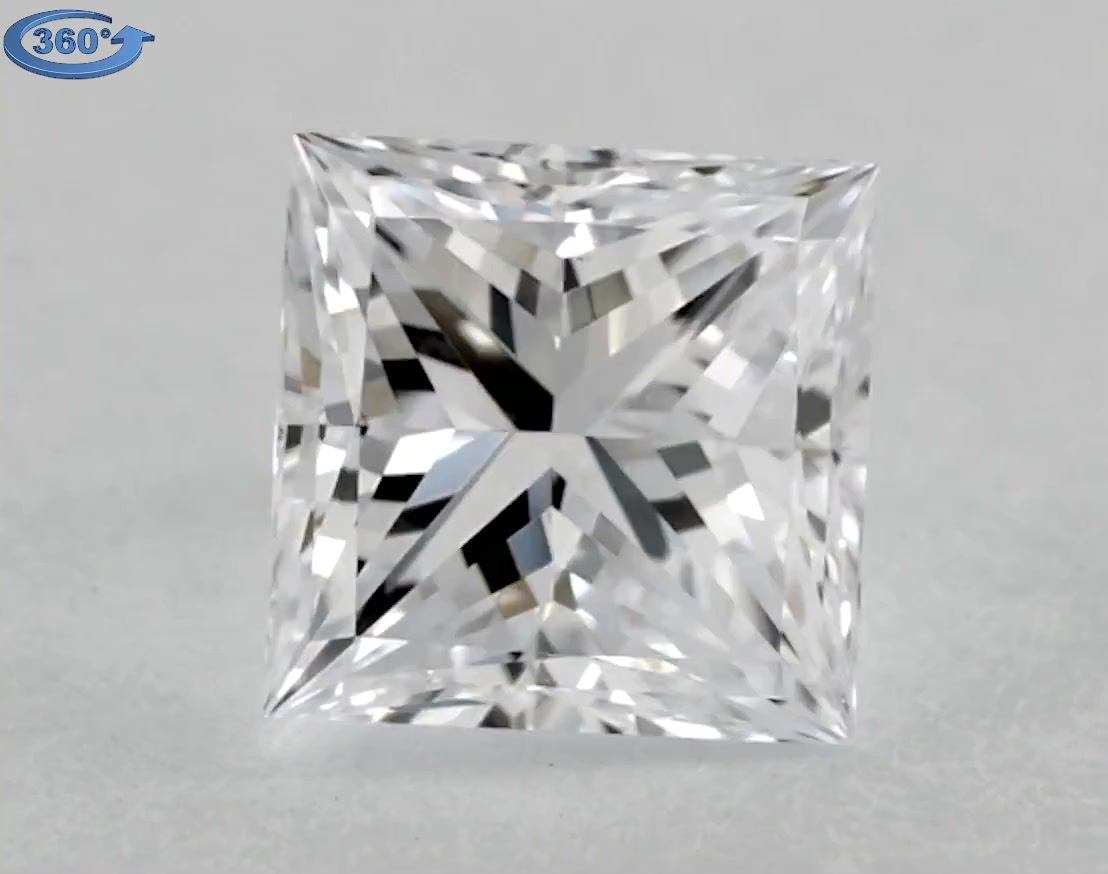 1.51ct Princess F VS2 Natural Diamond