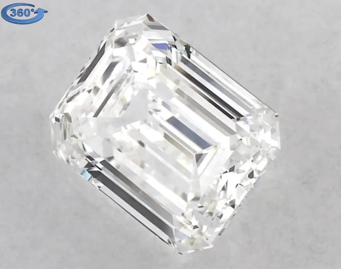 1.2ct Emerald F VS1 Natural Diamond