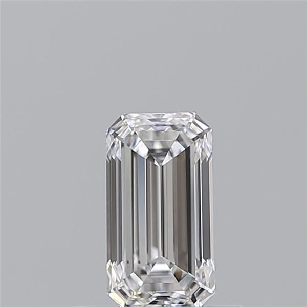 0.7ct Emerald D VS2 Natural Diamond