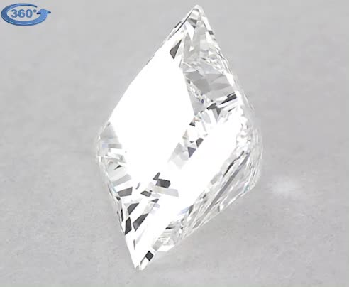 0.71ct Princess F VVS2 Natural Diamond