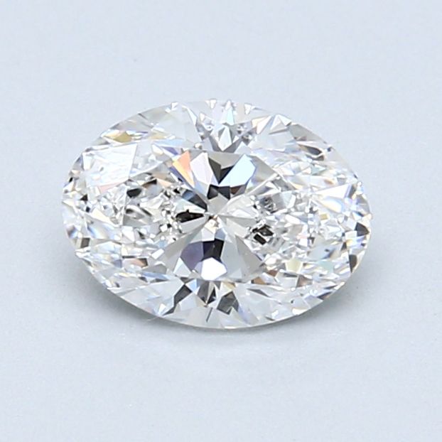 0.9ct Oval D SI2 Natural Diamond