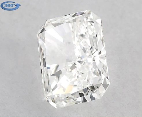 0.7ct Radiant H VS1 Natural Diamond