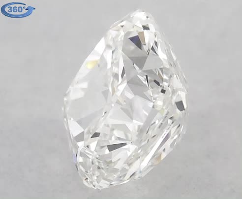 0.59ct Cushion H VVS2 Natural Diamond