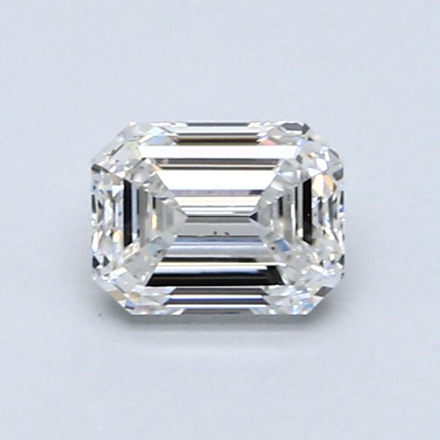 0.9ct Emerald F VS2 Natural Diamond