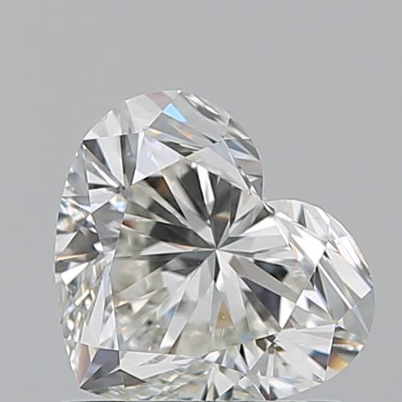 1.01ct Heart J VS2 Natural Diamond
