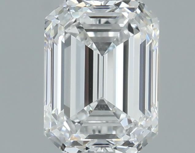1ct Emerald D VVS2 Natural Diamond