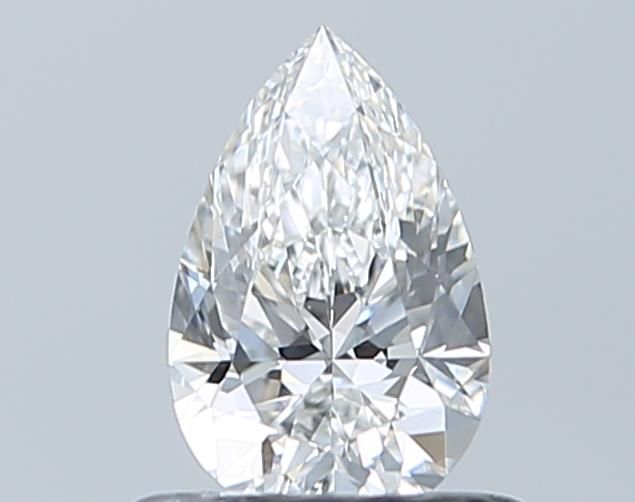 0.54ct Pear E IF Natural Diamond