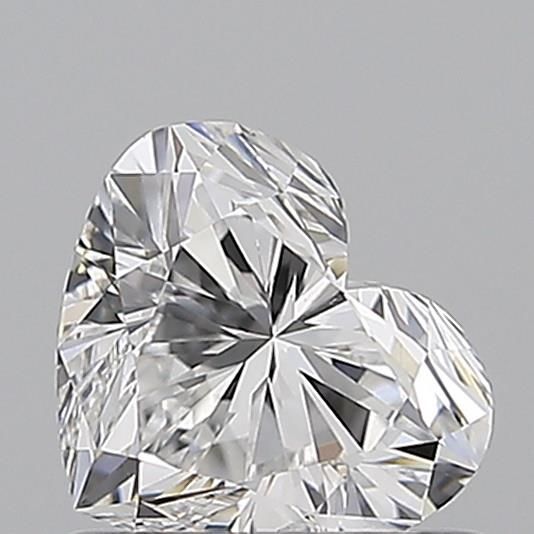 0.72ct Heart E VS2 Natural Diamond
