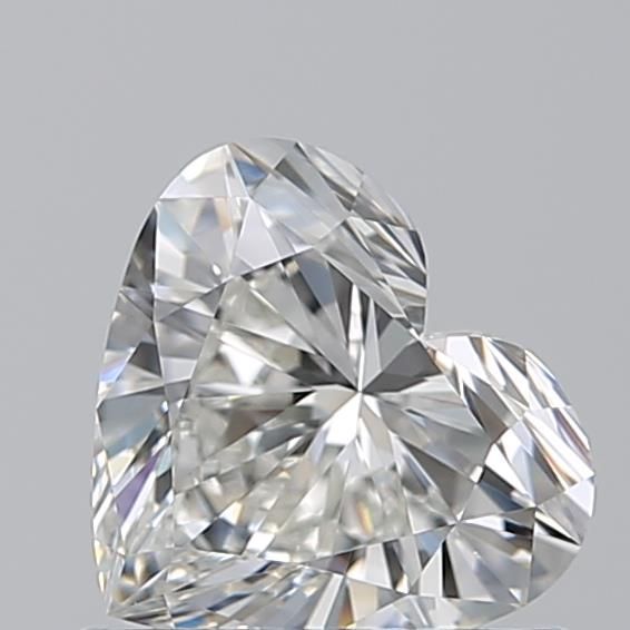0.71ct Heart H VS1 Natural Diamond