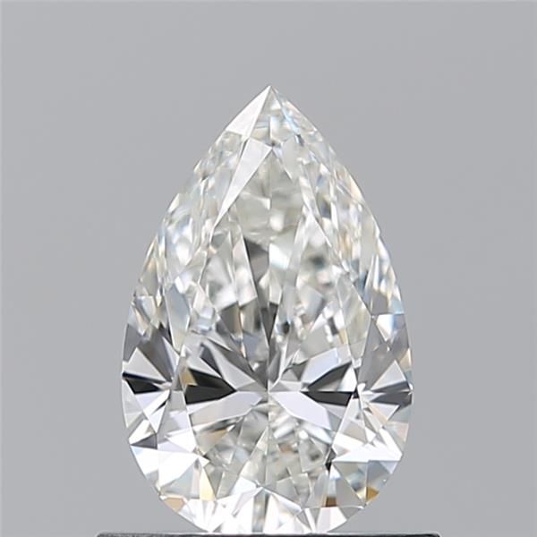 0.72ct Pear H VVS2 Natural Diamond
