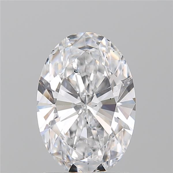 1.7ct Oval D SI1 Natural Diamond