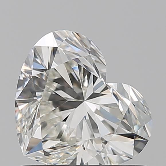 0.93ct Heart J VVS2 Natural Diamond