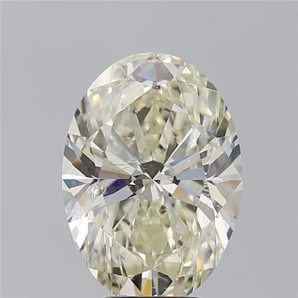 5.04ct Oval M SI2 Natural Diamond